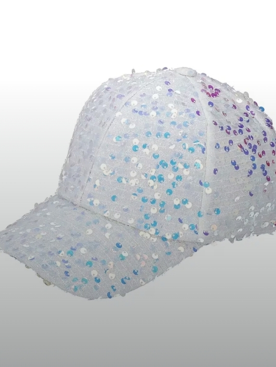 Sequin Baseball Cap ( Iridescent?)-0S main image 5